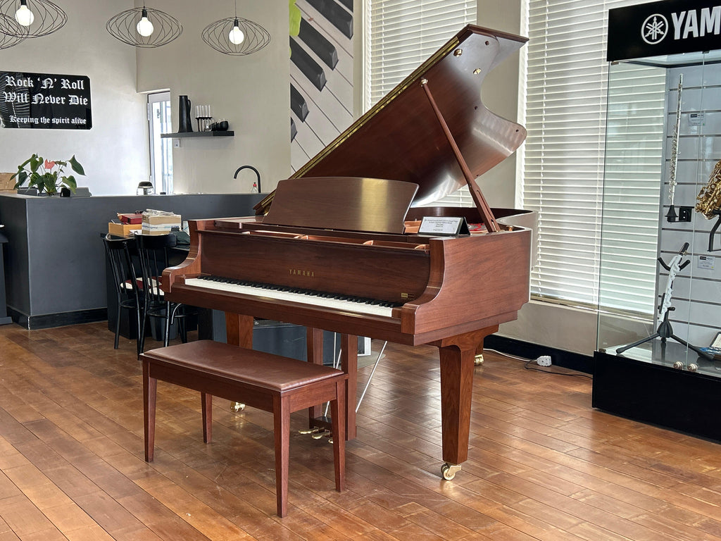 Yamaha C7X Grand Piano in Satin American Walnut: A Fusion of Artistry and Elegance