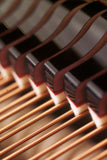 Feurich 162 Dynamic I Polished Ebony Grand Piano (Brass)
