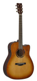 Yamaha G52 TAG3 CSB Trans Acoustic Guitar Sand Burst