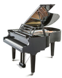 Feurich 179 Dynamic II Grand Piano Polished Ebony Chrome