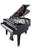 Feurich 162 Dynamic I Grand Piano Polished Ebony Chrome
