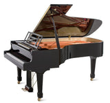 Feurich 218 Concert I Grand Piano Polished Ebony