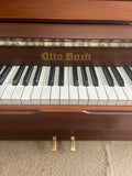 Otto Bach Classic Model Upright Piano Walnut Satin