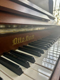 Otto Bach Classic Model Upright Piano Walnut Satin
