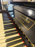 Challen & Son Upright Piano Burr Walnut (Sold)