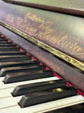Wihl Wiepking Hamburg Upright Piano Walnut Satin