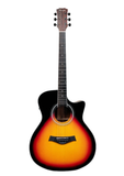 Enya EAG40SB Acoustic Guitar Vintage Sunburst